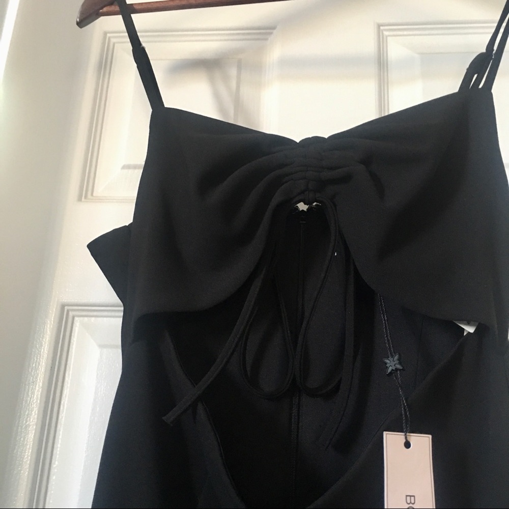 NWT-BCBGeneration Ribbed CutOut Dress - Picture 5 of 12